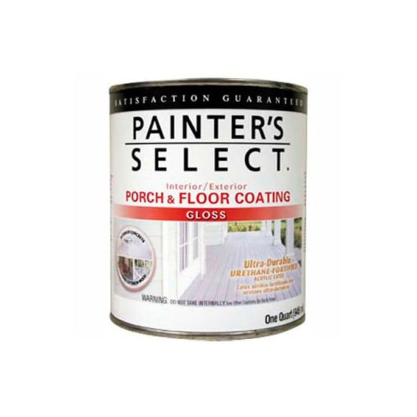 General Paint Painter's Select Urethane Fortified Gloss Porch & Floor Coating, Tile Red, Quart - 112188 - main